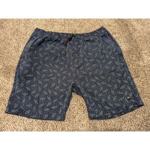 Imperial Motion Shorts Mens 36 Blue‎ Kaskade Cotton Drawstring
